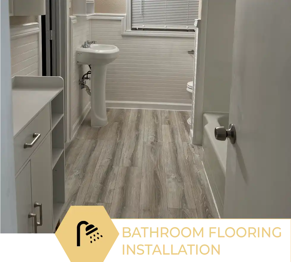 Bathroom Flooring Installation