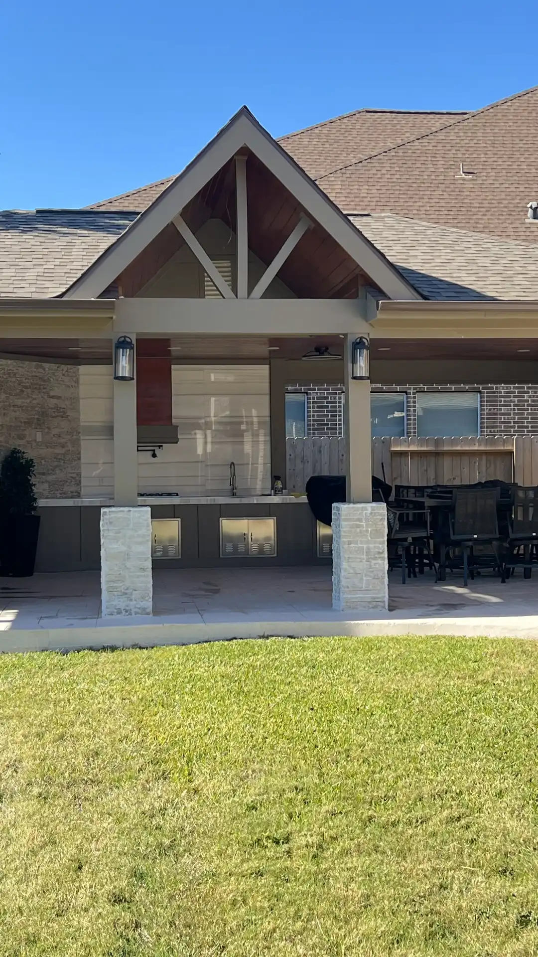 exterior home improvement deck project